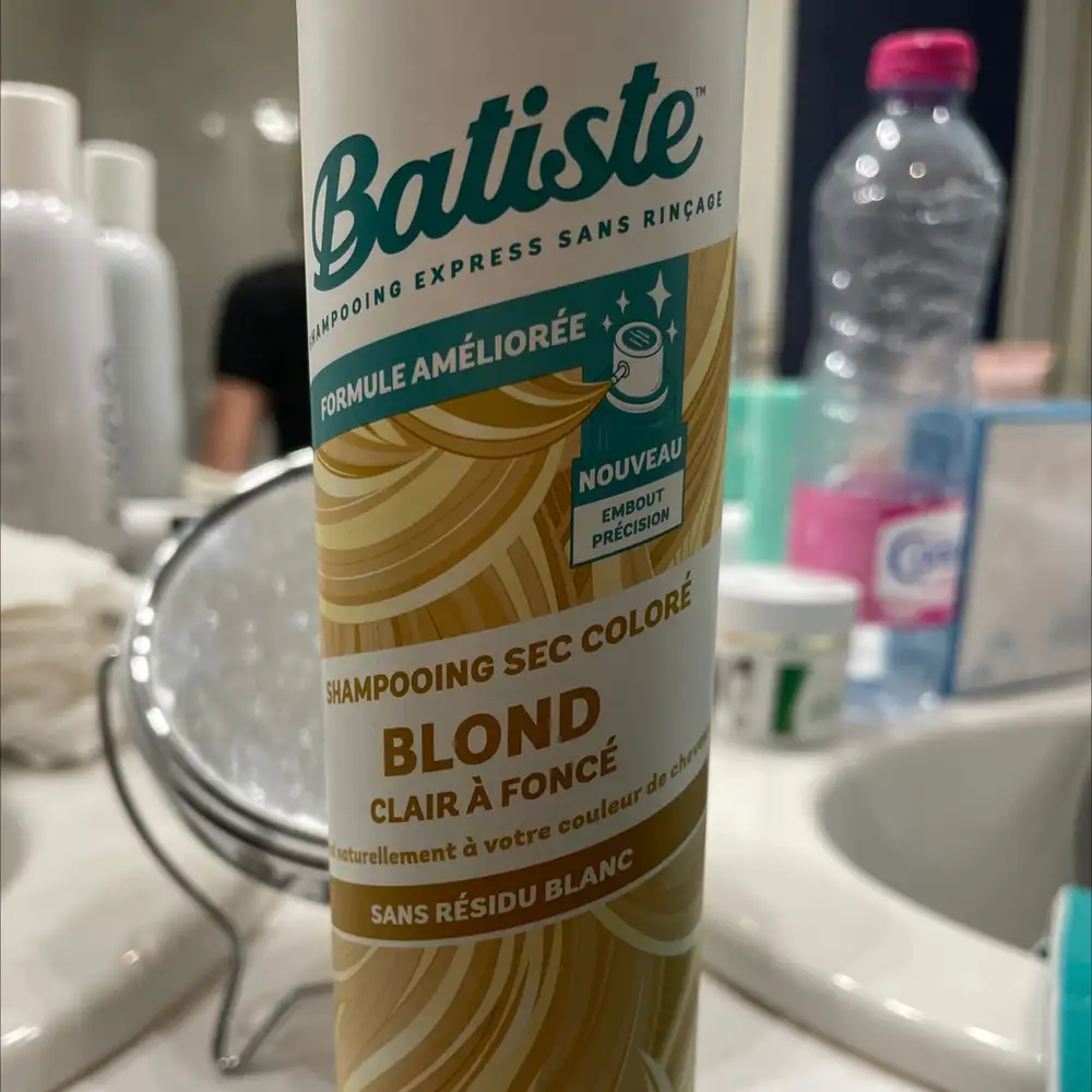 BATISTE - Shampooing sec coloré blond clair à foncé