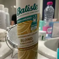 BATISTE - Shampooing sec coloré blond clair à foncé