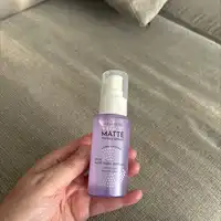 MAX & MORE - Matte fixing spray long lasting with aloe vera extract