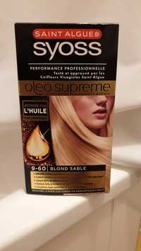 SYOSS - Oleo supreme - Coloration permanente intense 9-60 Blond sable