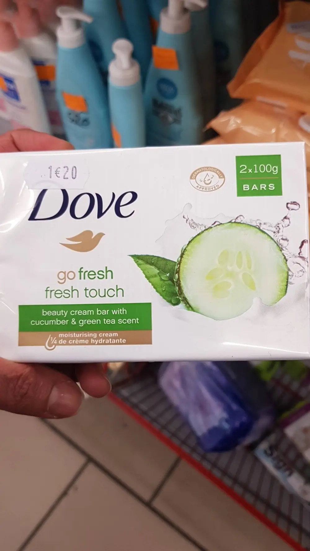 DOVE - Fo fresh touch - Beauty cream bar