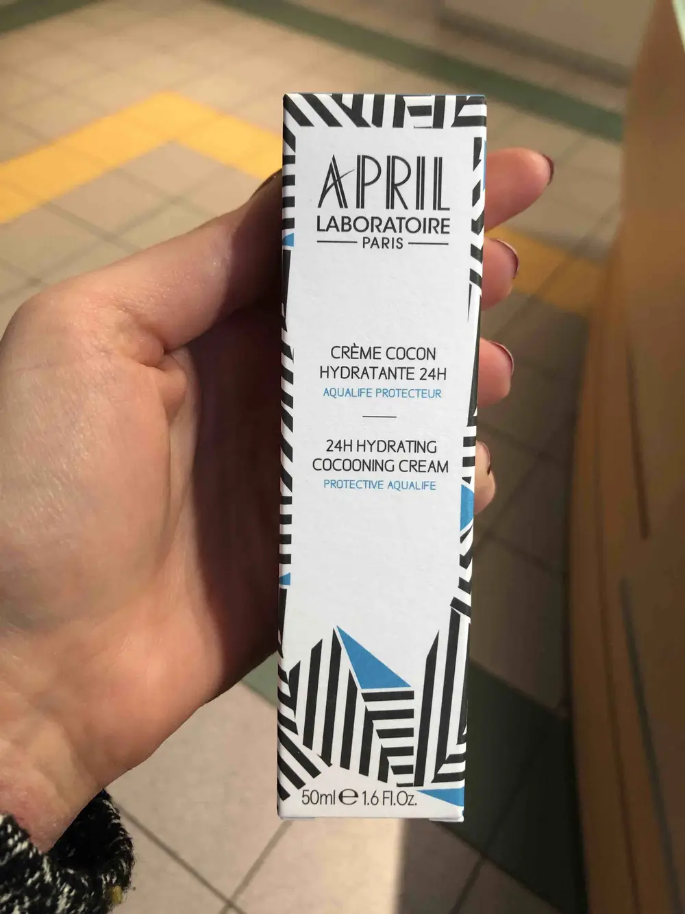 APRIL LABORATOIRE PARIS - Crème cocon hydratante 24h