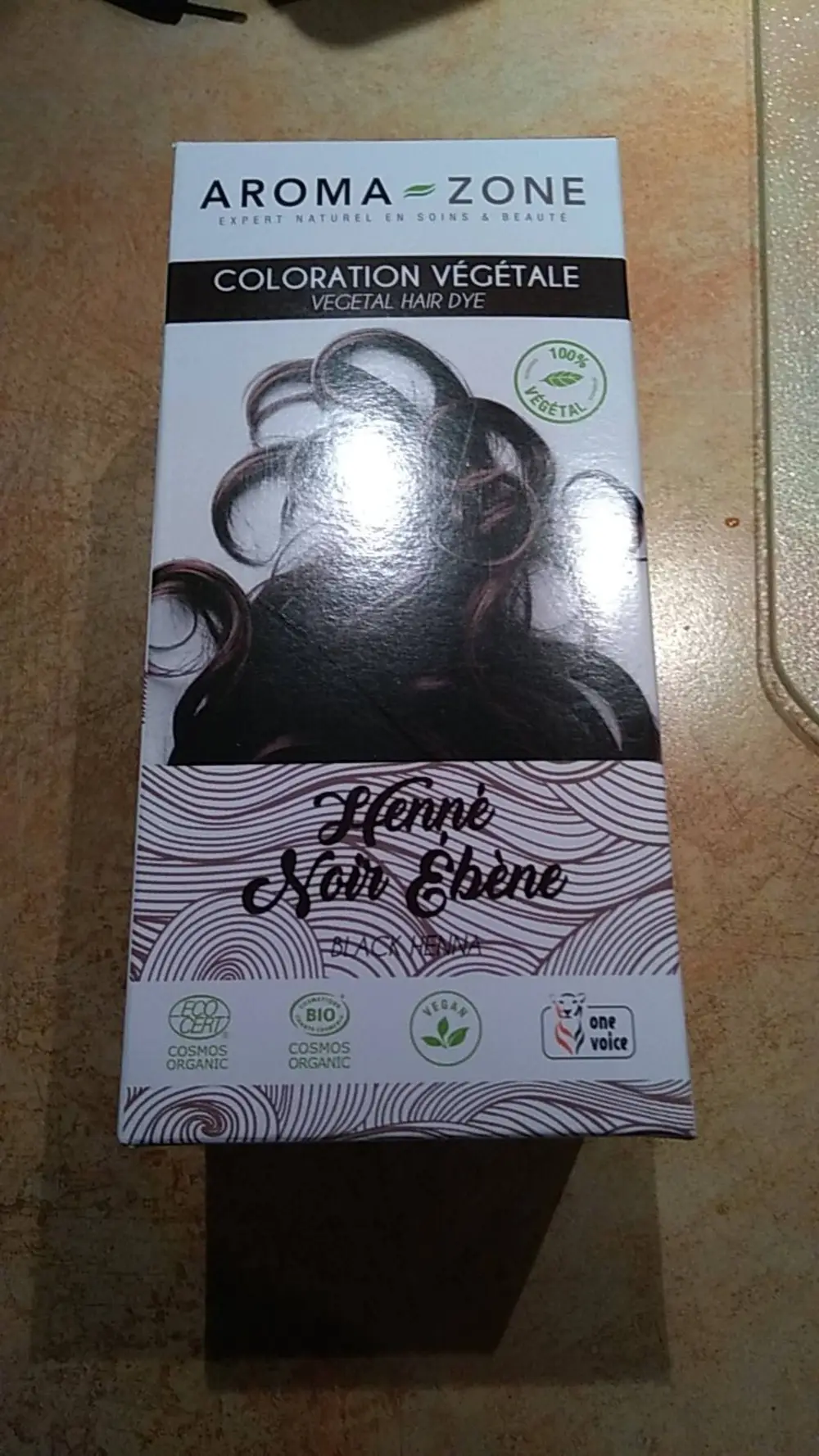 AROMA-ZONE - Henné noir ébène - Coloration végétale