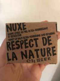 NUXE - Respect de la nature - Baume lèvres au miel