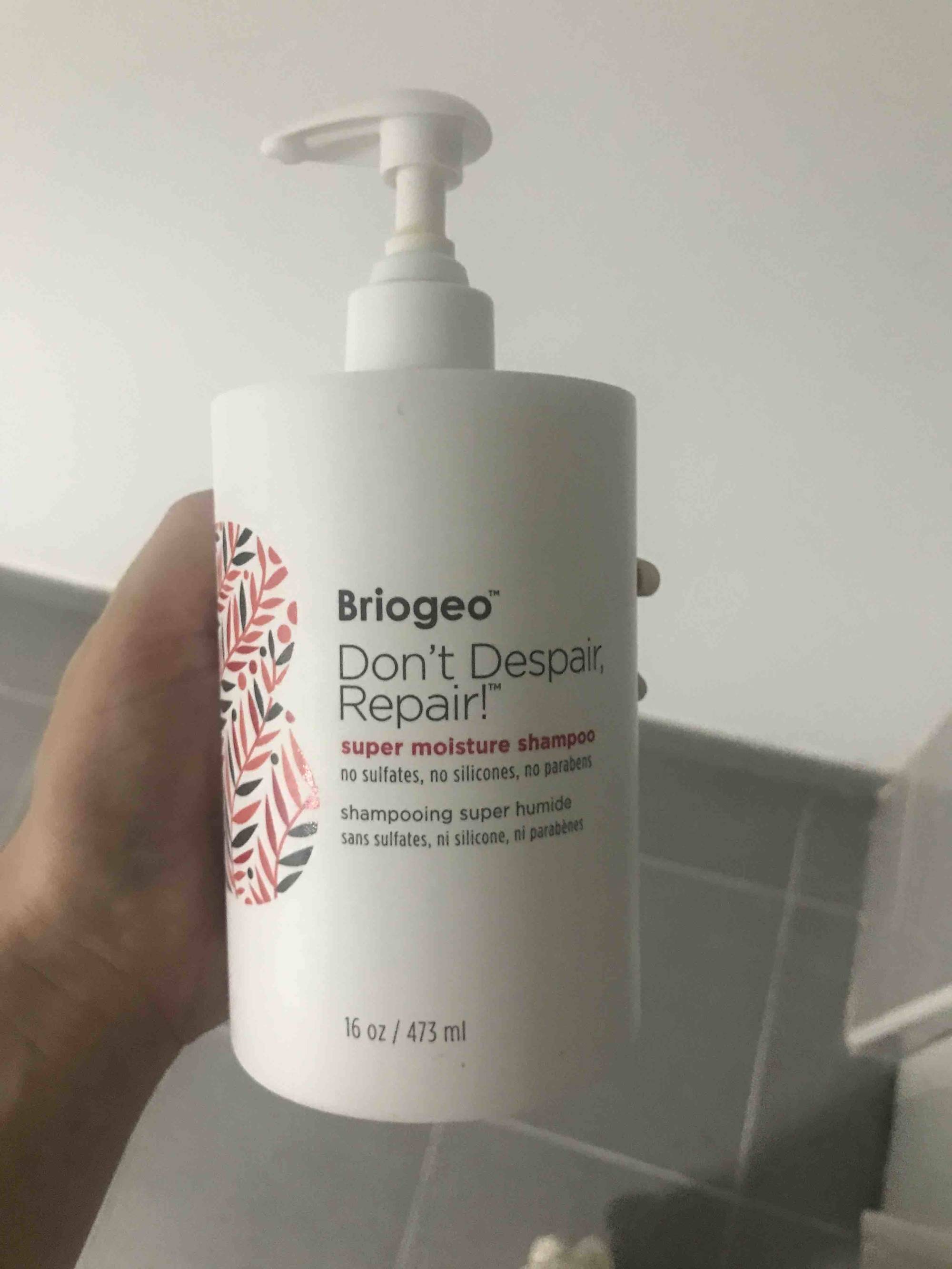 BRIOGEO - Don't despair repair! - Shampooing super humide