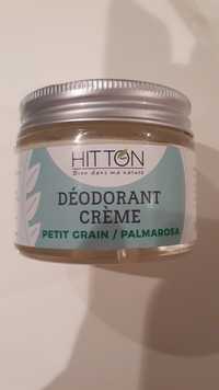 HITTON - Déodorant crème petit grain