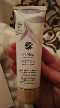 NAOBAY - Detox unpolluted - Black fossil wood mask