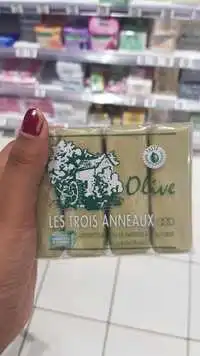 LES TROIS ANNEAUX - Authentique savon de Marseille à la glycérine