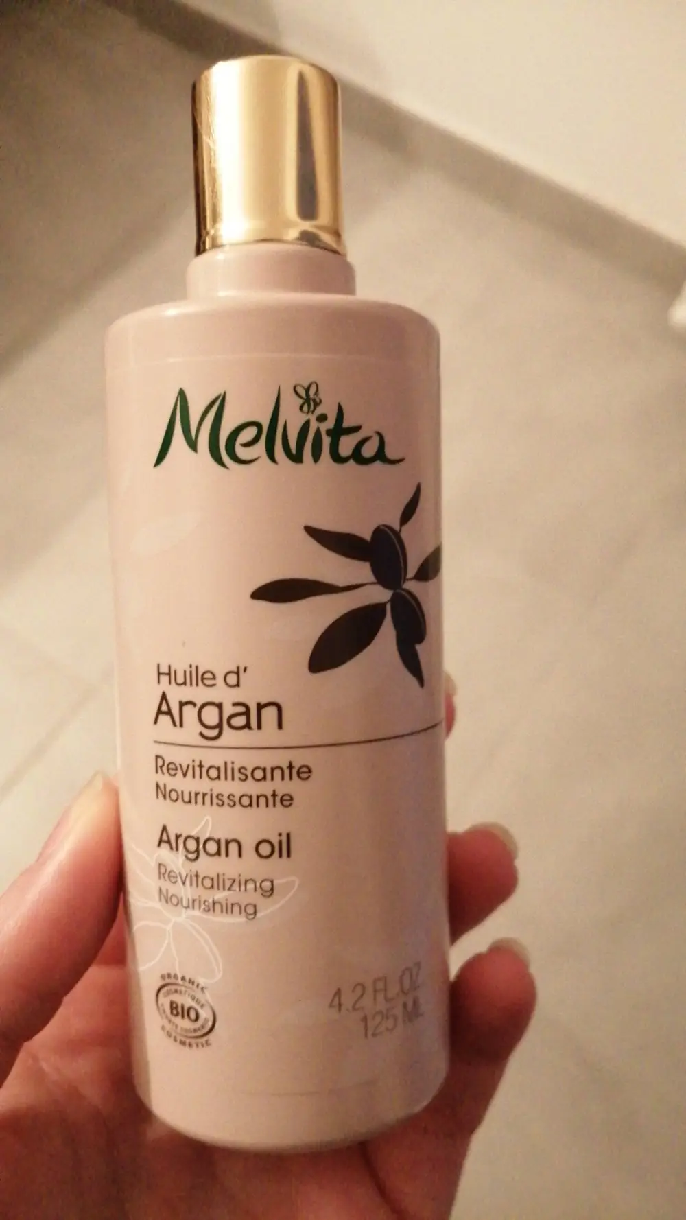 MELVITA - Huile d'argan revitalisante bio