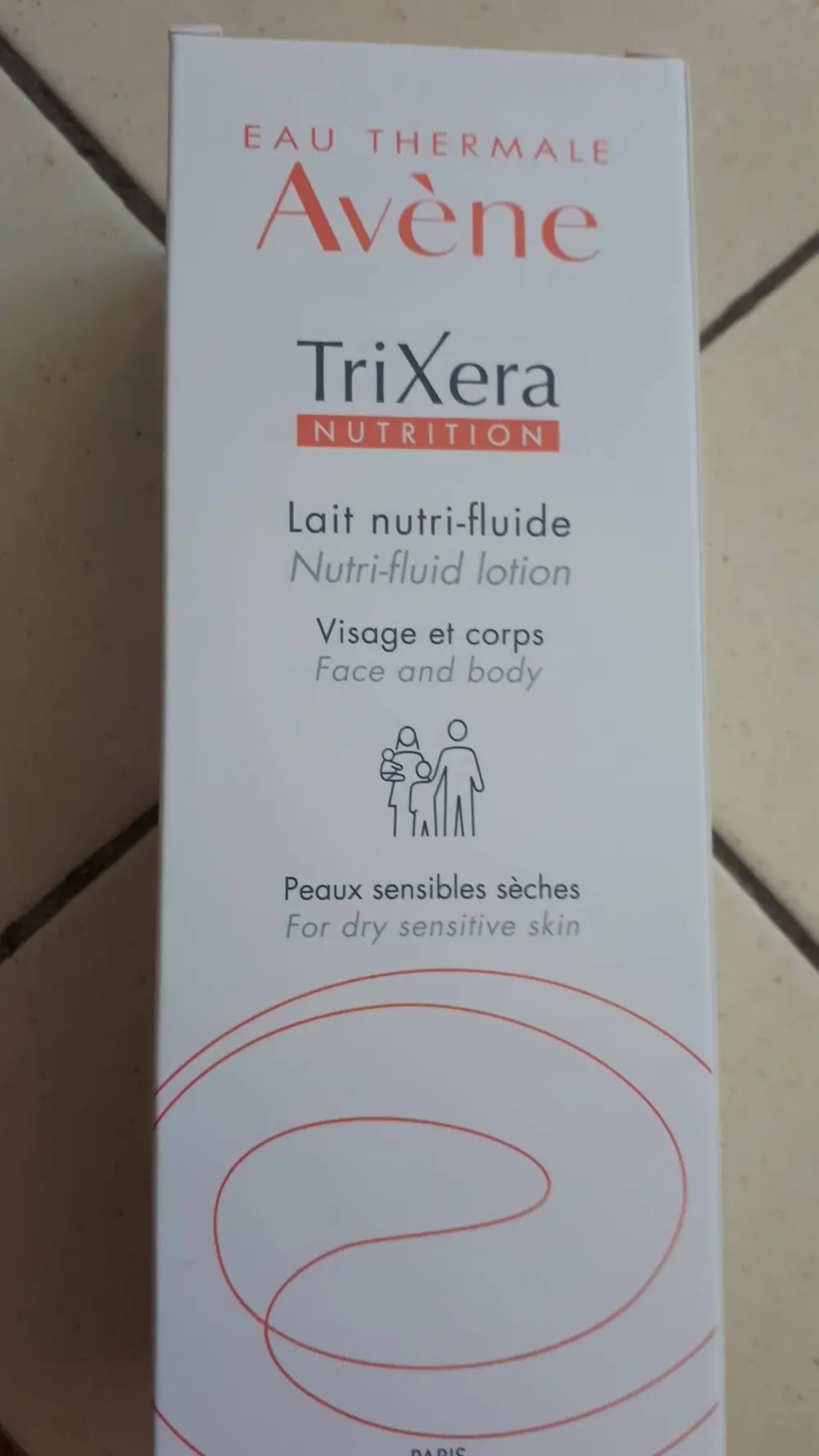 AVÈNE - TriXera - Lait nutri-fluide visage et corps