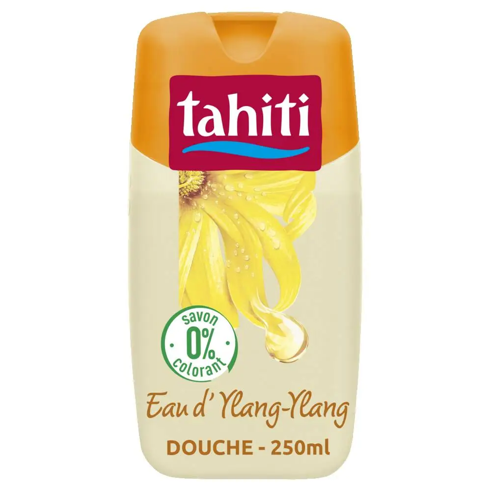 TAHITI - Gel douche Tahiti Paradis 0% Eau d'Ylang-Ylang - 250ml