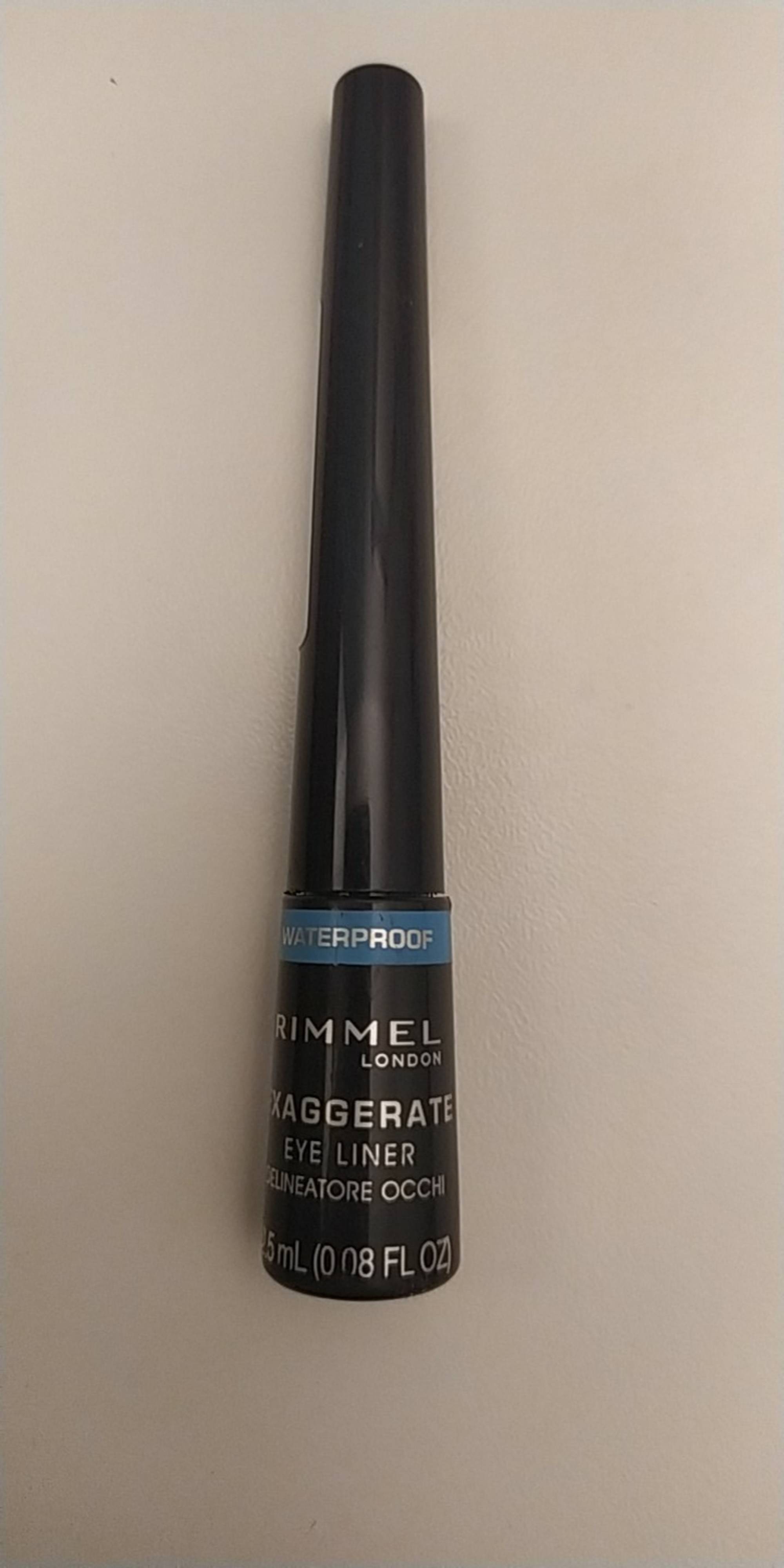 RIMMEL - Exaggerate waterproof - Eye Liner