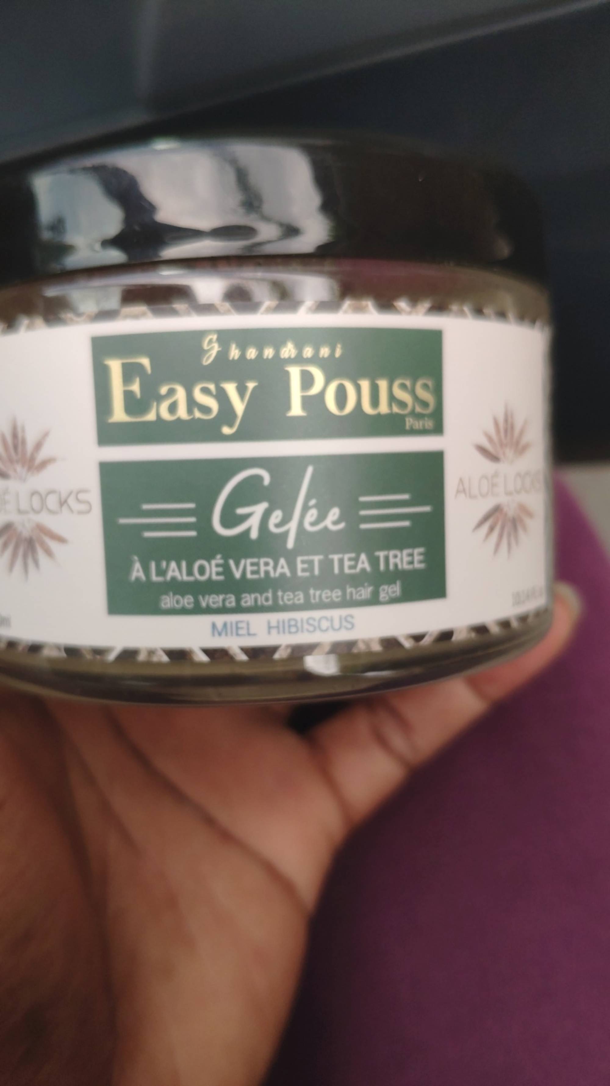 EASY POUSS - Miel hibiscus - Gelée l'aloé vera et tea tree 