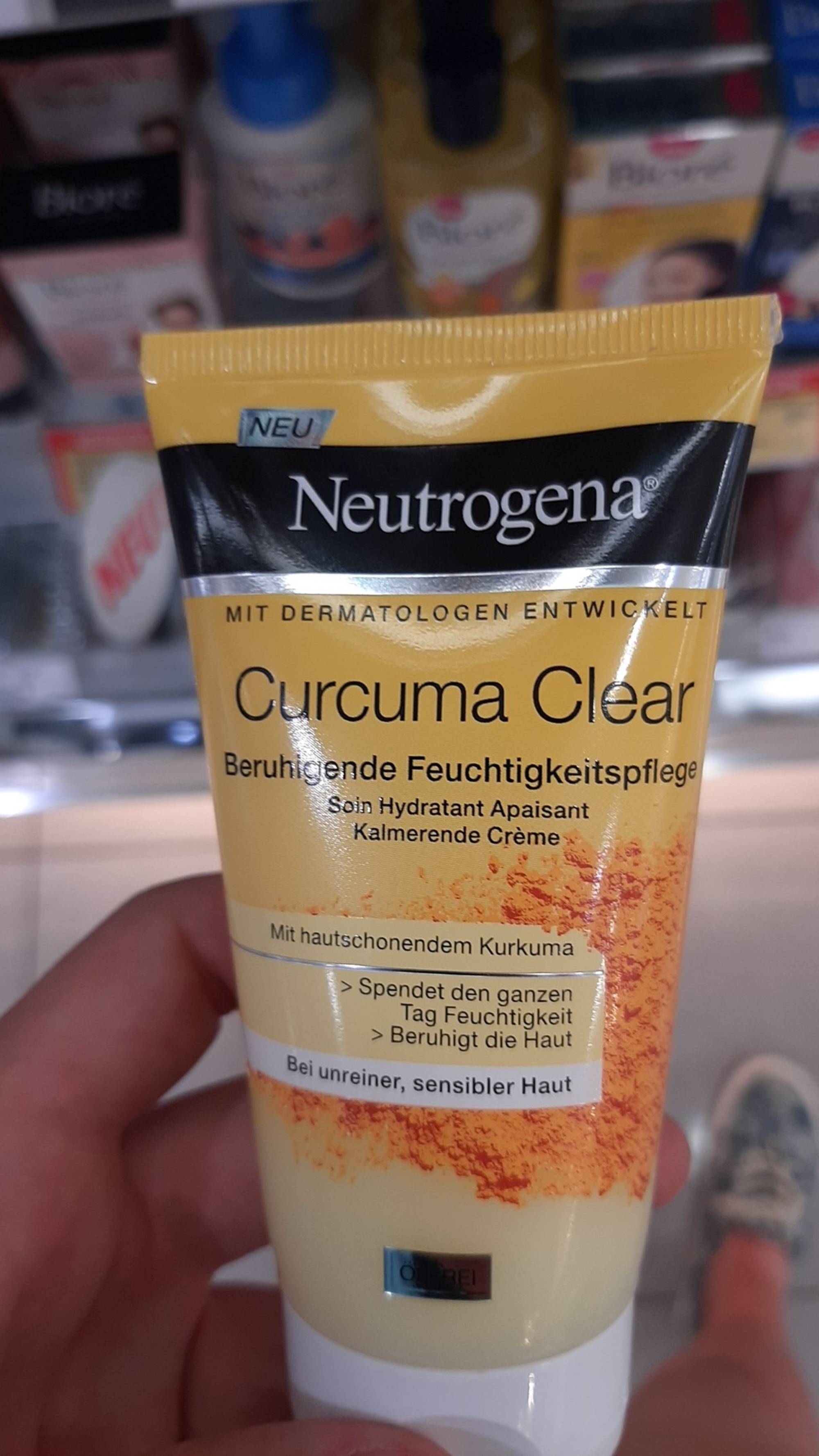 Neutrogena Curcuma Clear Soin Hydratant Apaisant