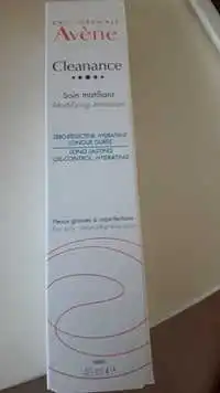 AVÈNE - Cleanance - Soin matifiant