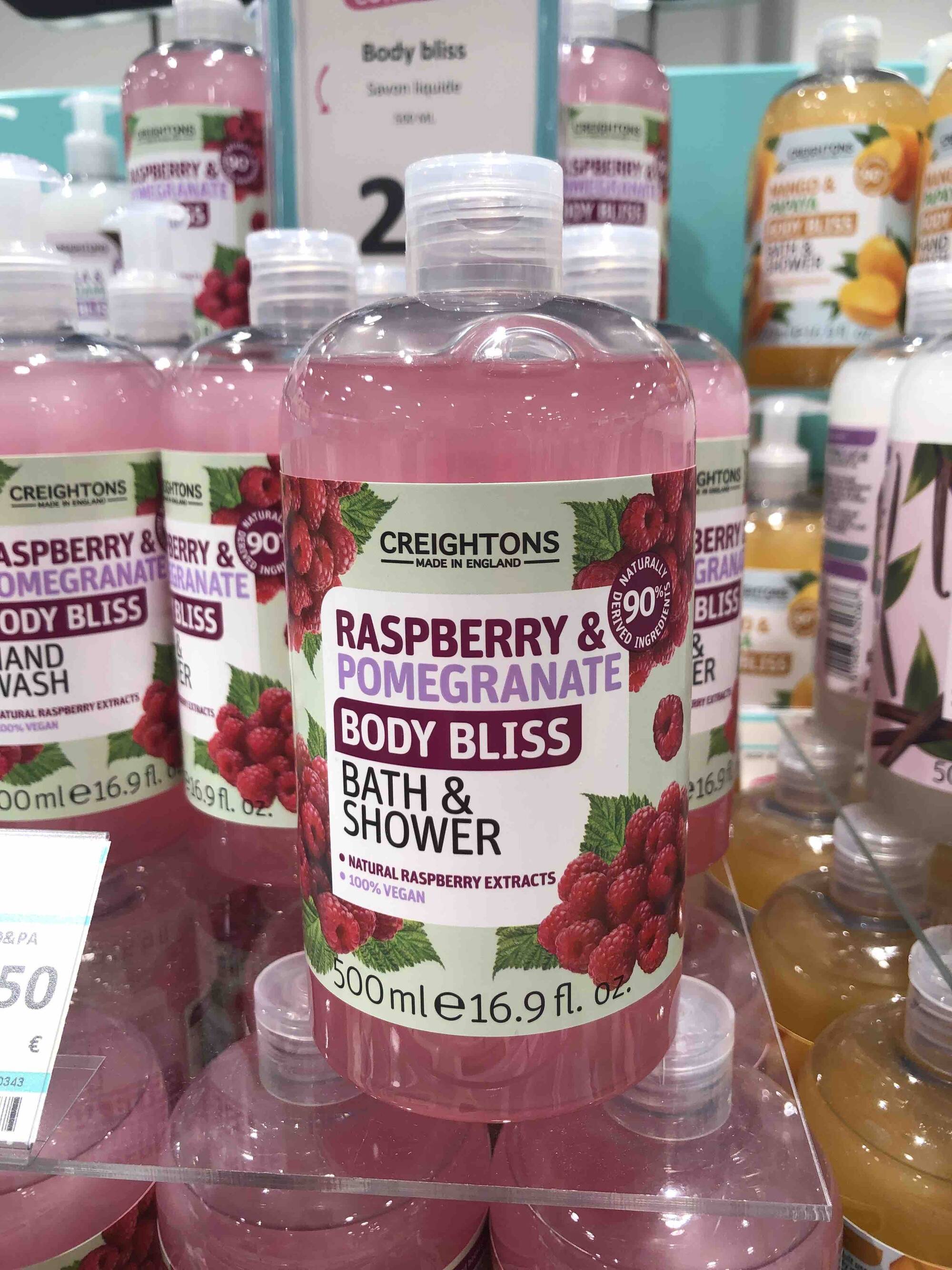 CREIGHTONS - Raspberry & pomegranate - Bath & Shower