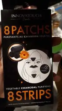 INNOVATOUCH - 8 Patchs purifiants au charbon végétal