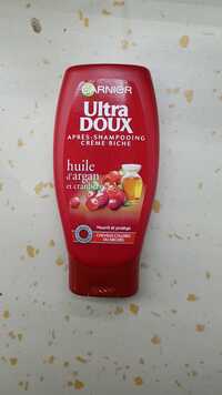 GARNIER - Ultra doux - Après-shampooing huile d'argan et cranberry