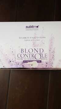 SUBLIMO - Blond contrôle - Poudre décolorante