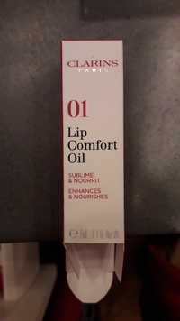 CLARINS - 01 Lip comfort oil