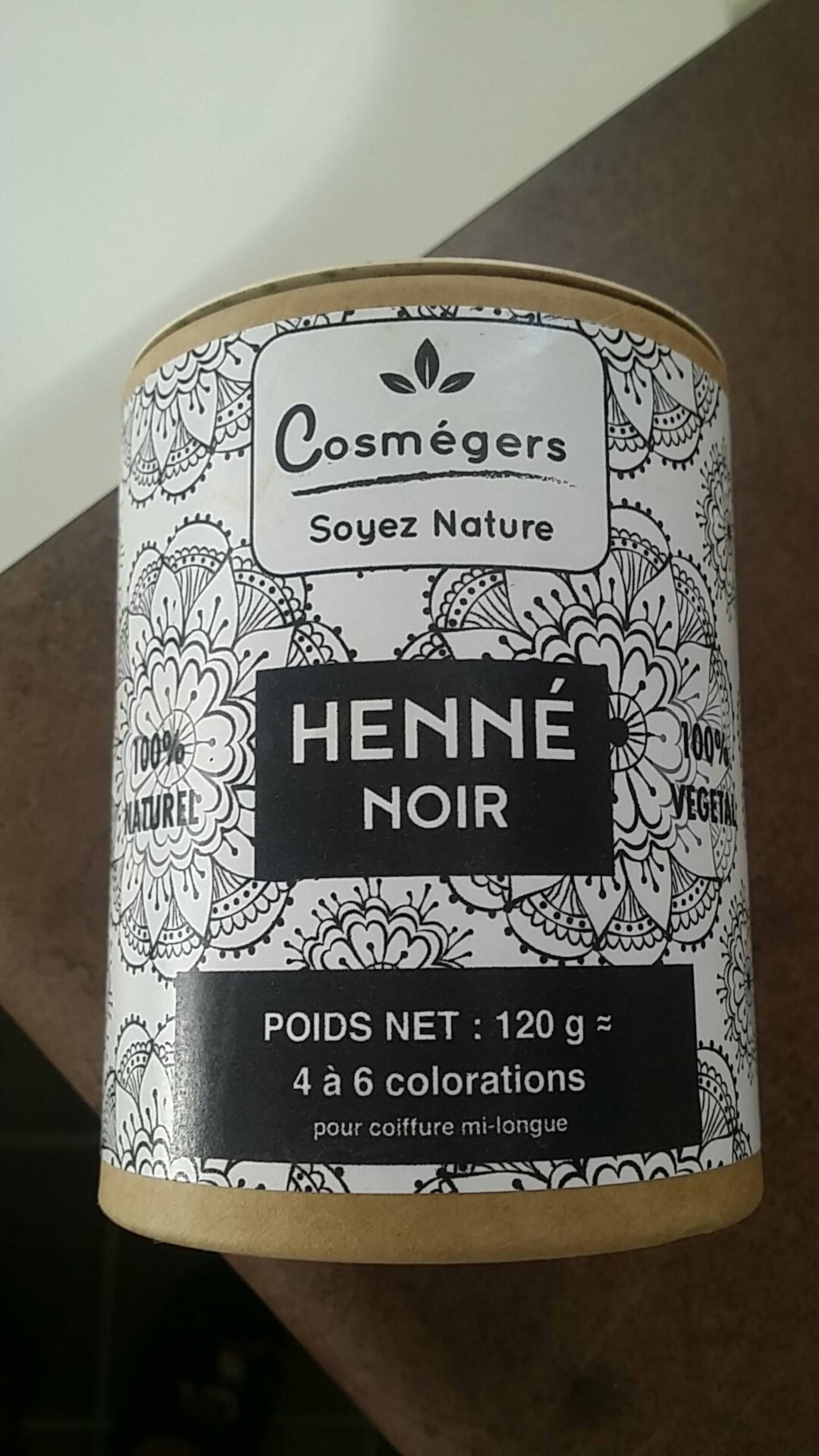 COSMÉGERS - Henné noir