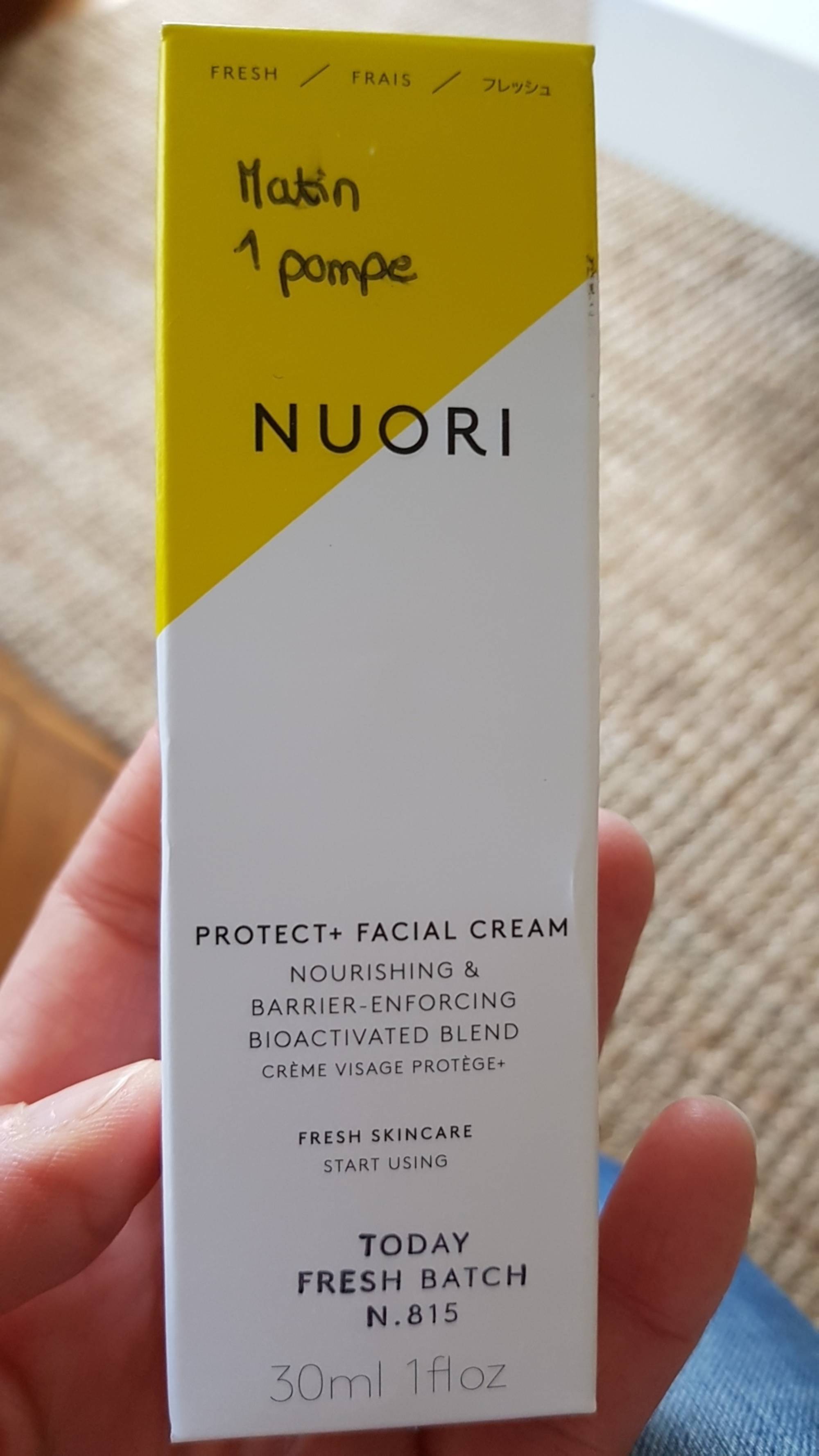 NUORI - Protect + facial cream