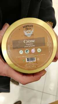 MONSIEUR BROWN - Crème nutritive pour la barbe