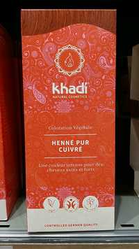 KHADI - Coloration végétale  - Henné pur cuivré