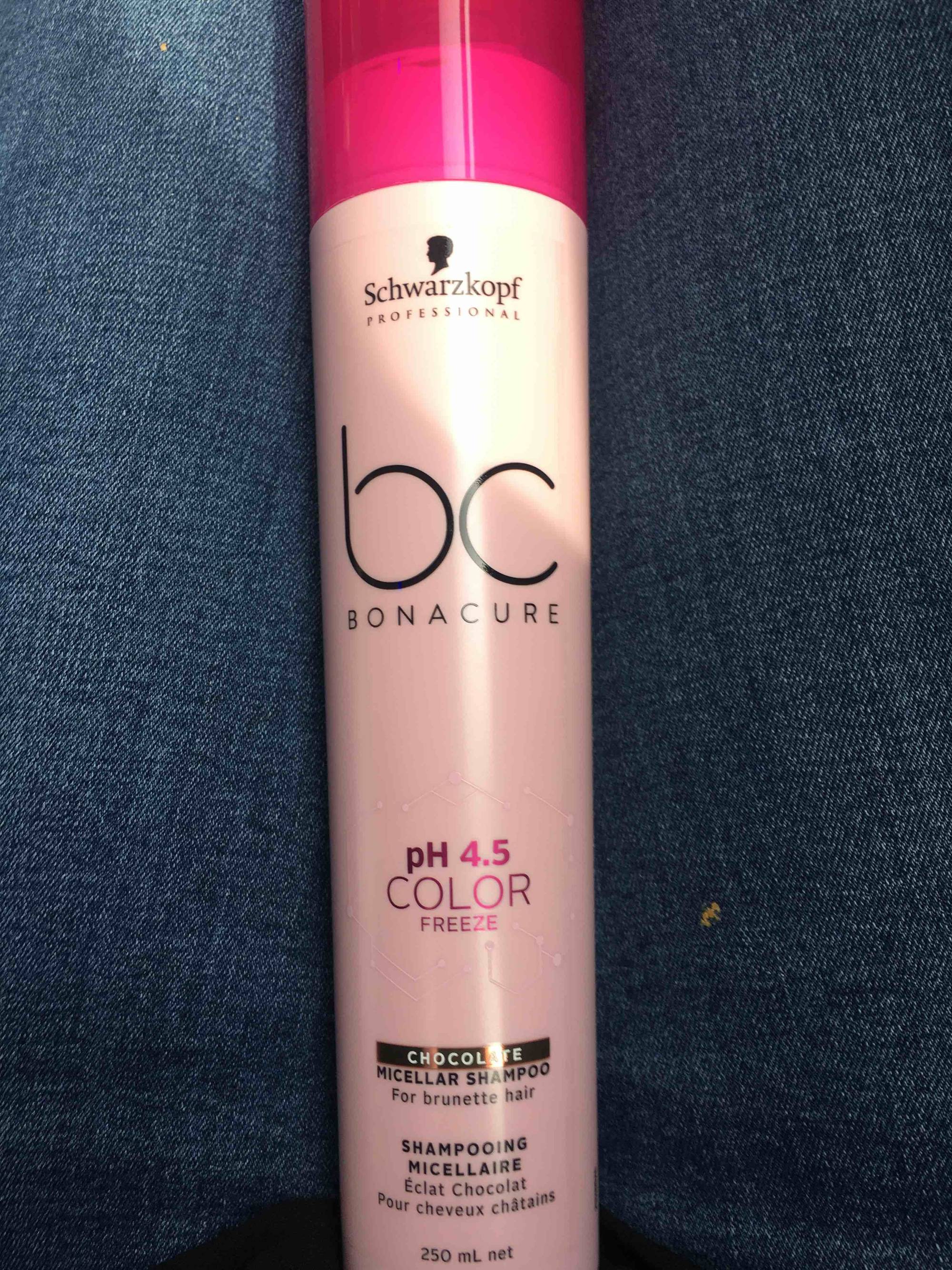 SCHWARZKOPF - BC pH4.5 color freeze - Shampooing micellaire