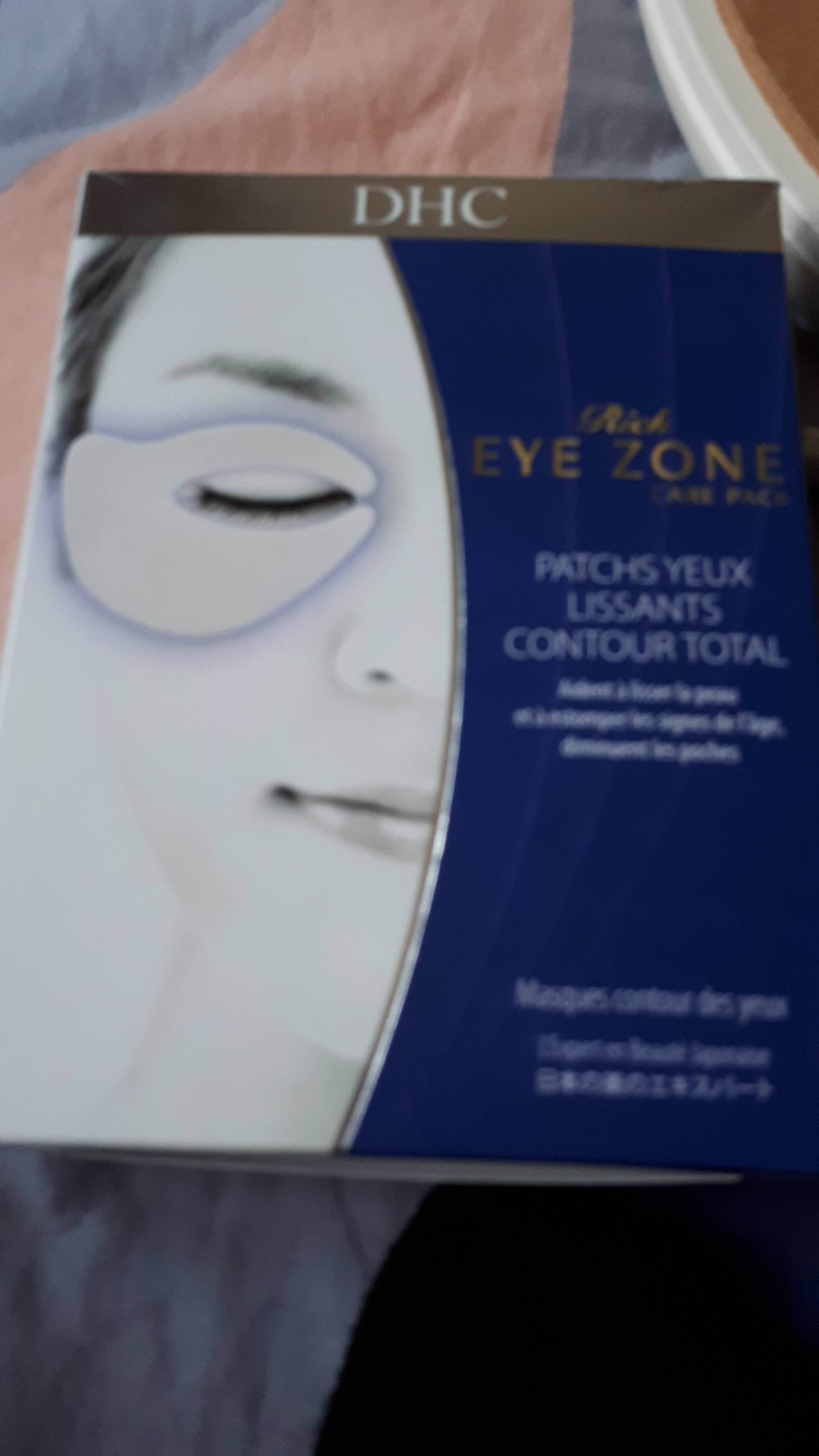 DHC - Rich eye zone - Patchs yeux lissants