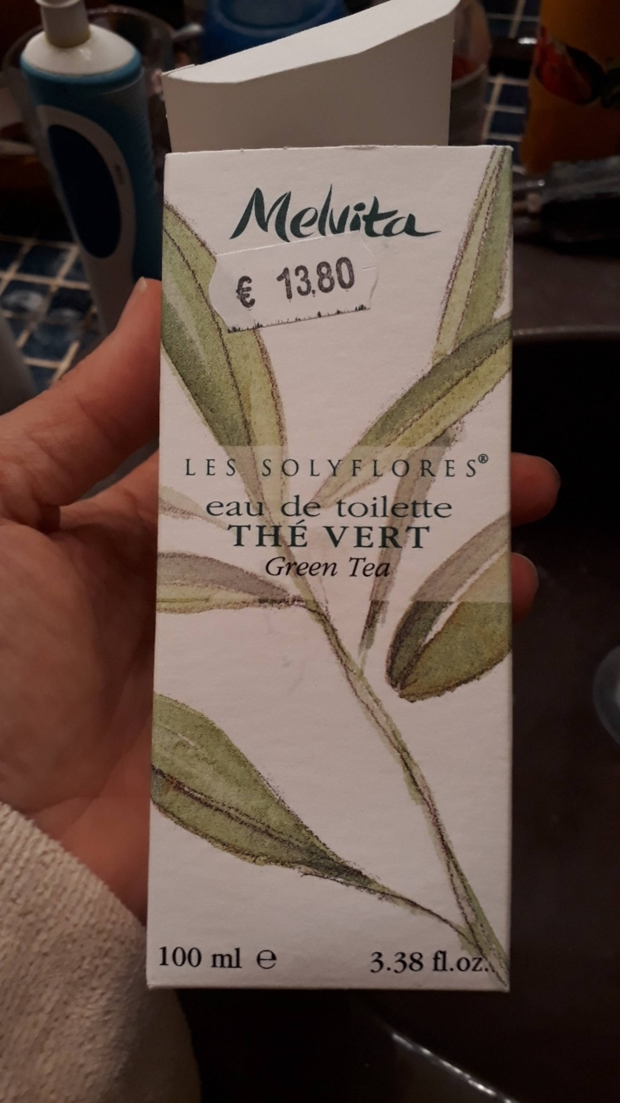 MELVITA - Les solyflores - Eau de toilette thé vert