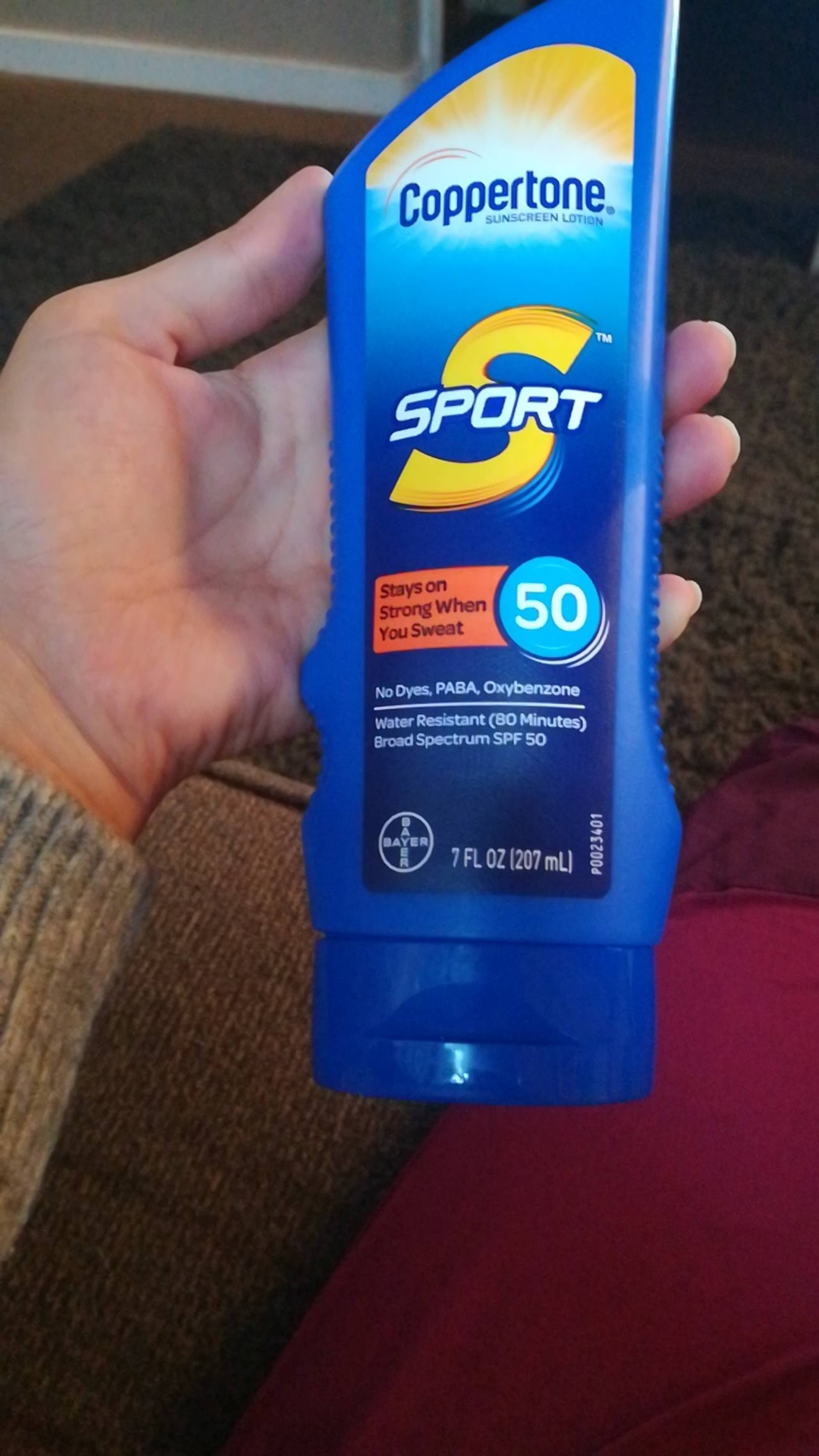 COPPERTONE - Sport - Sunscreen lotion SPF 50
