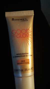 RIMMEL - Good to glow - Illuminateur de teint 002 piccadilly glow