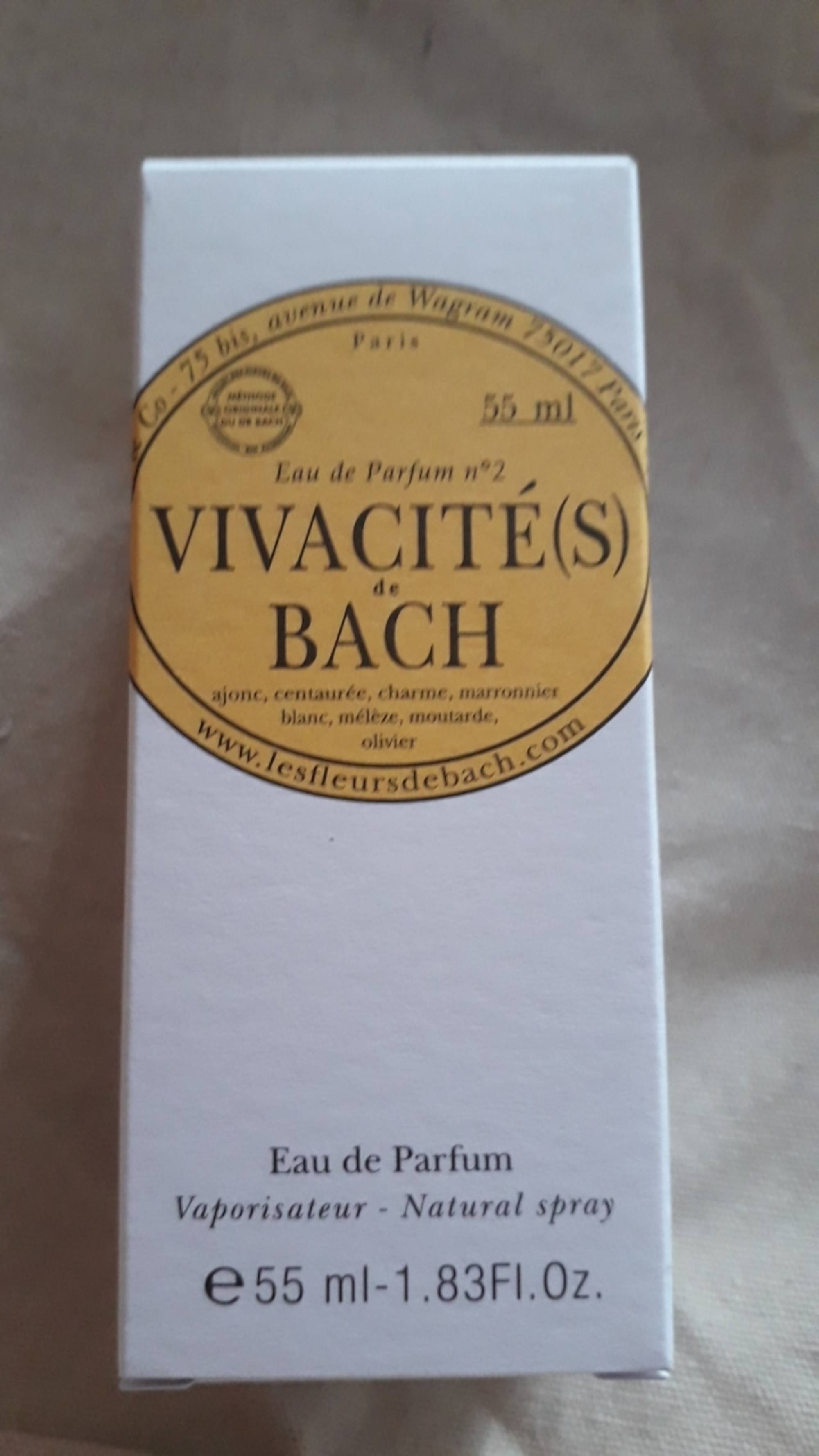 LES FLEURS DE BACH - Vivacité(s) de bach - Eau de parfum n° 2