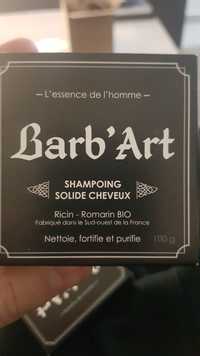 BARB'ART - L'essence de l'homme - Shampoing solide cheveux