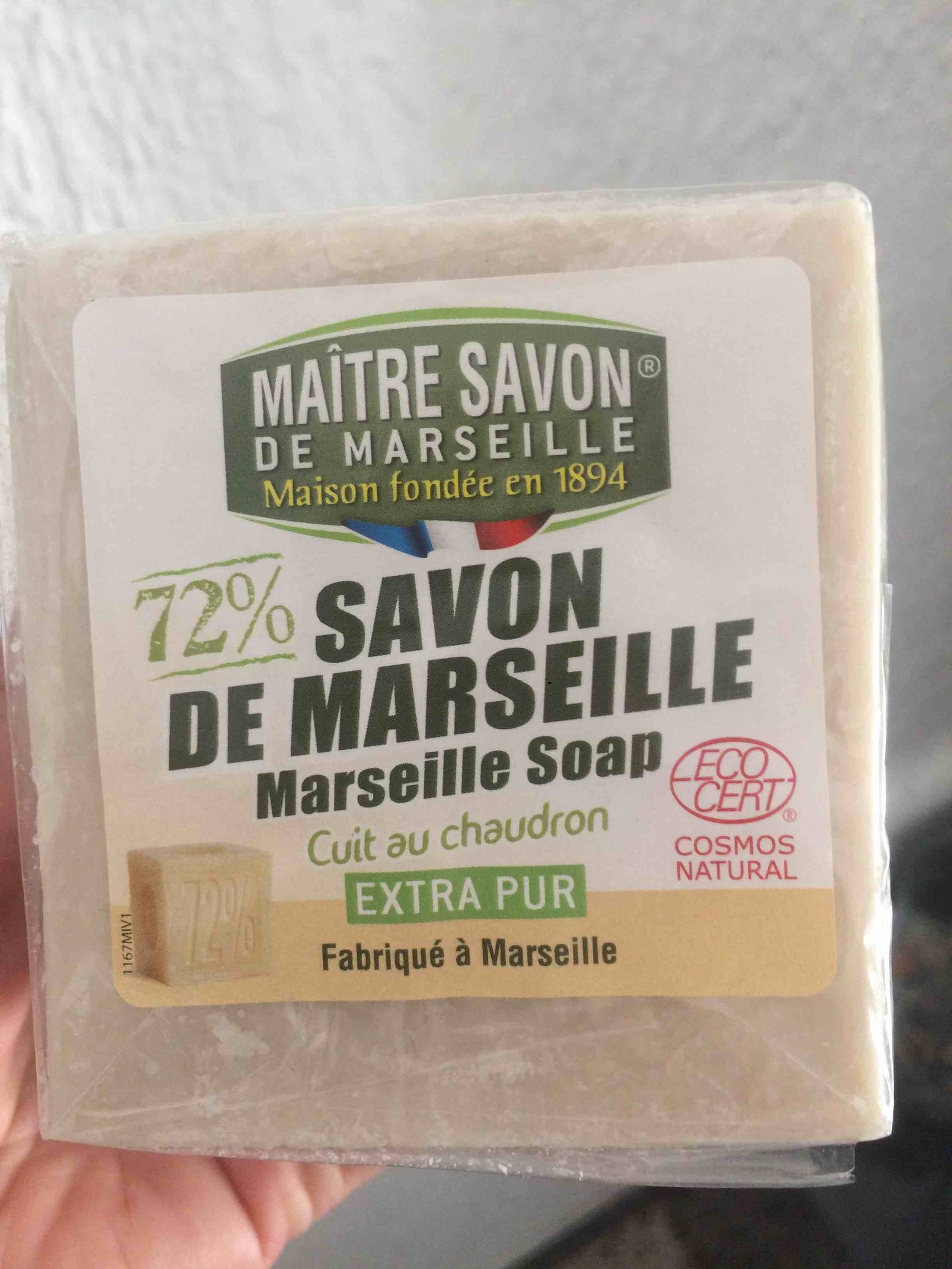 MAÎTRE SAVON DE MARSEILLE - Savon de Marseille - Extra pur