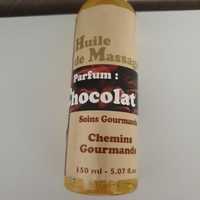 CHEMINS GOURMANDS - Huile de massage parfum chocolat