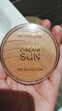 MAYBELLINE NEW YORK - Dream sun - Triple bronzing powder 01 blonde