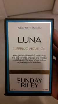 SUNDAY RILEY - Luna - Sleeping night oil 