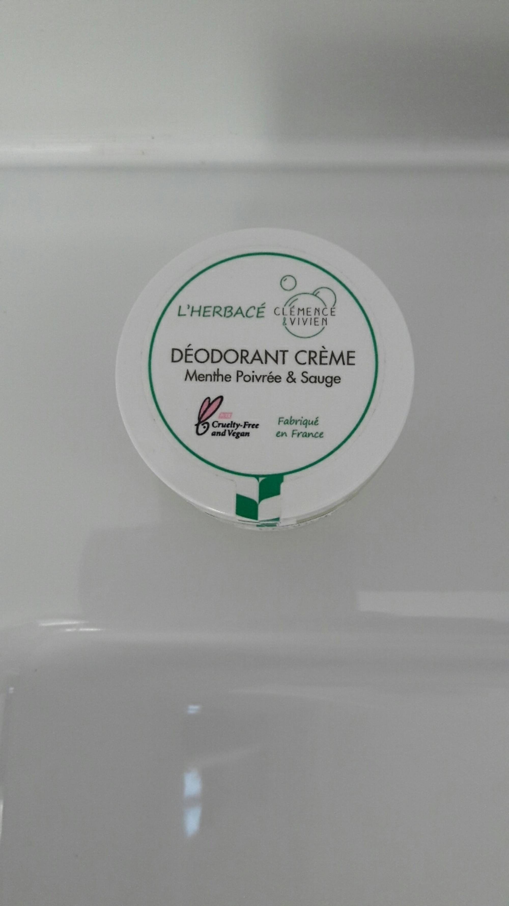 CLÉMENCE & VIVIEN - L'Herbacé - Déodorant crème
