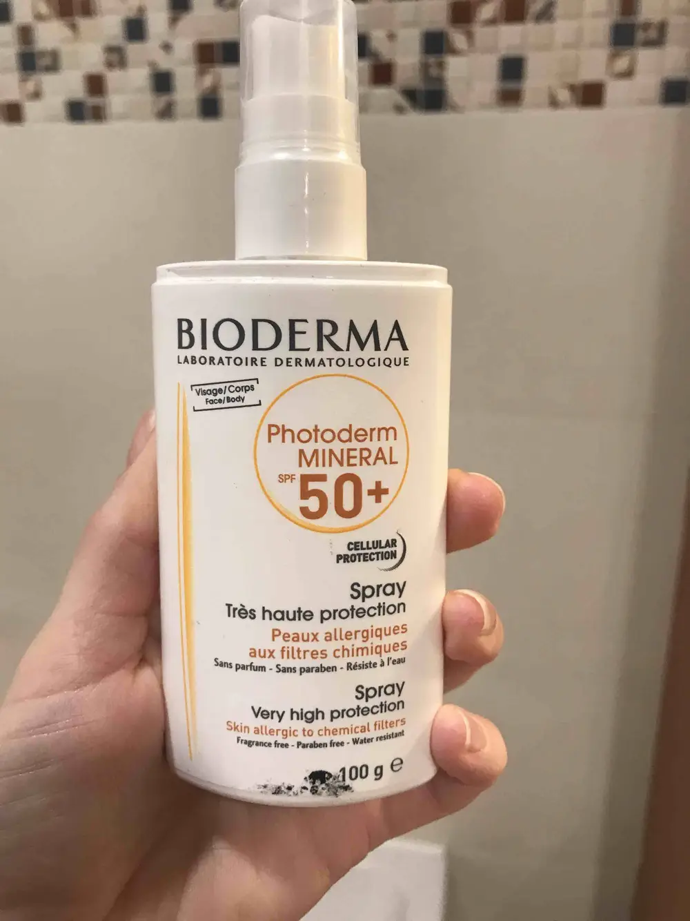 BIODERMA - Photoderm mineral spf 50+ - Spray très haute protection