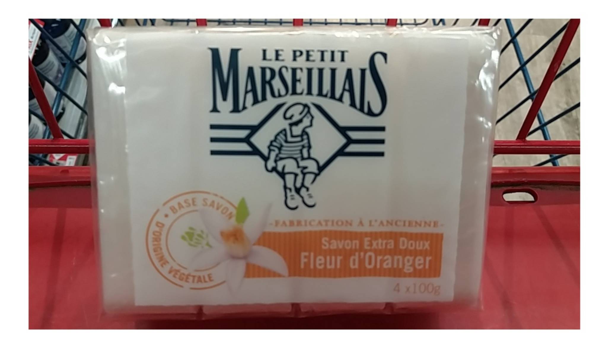 LE PETIT MARSEILLAIS - Savon extra doux fleur d'oranger