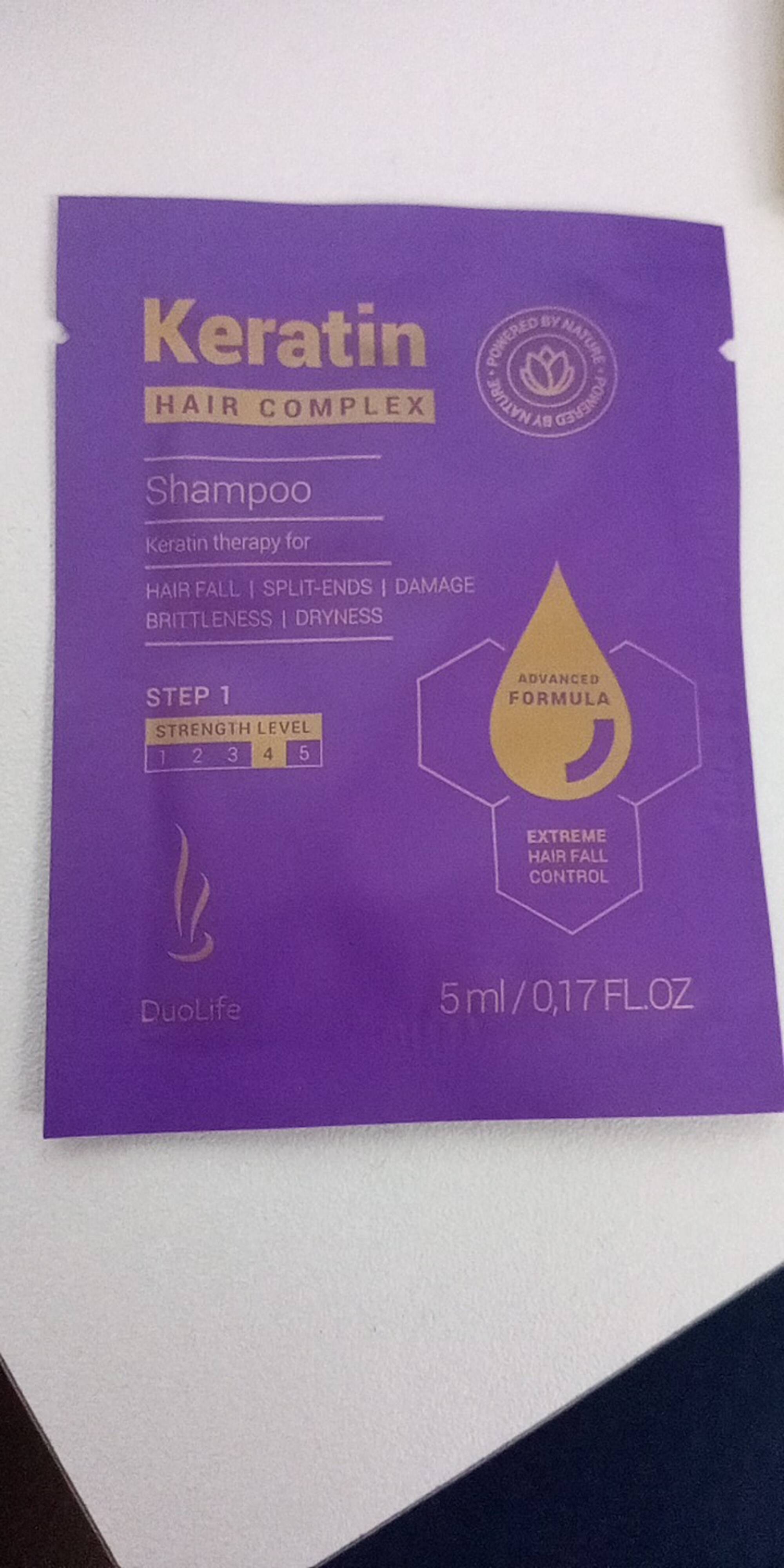 DUOLIFE - Keratin hair complex Shampoo