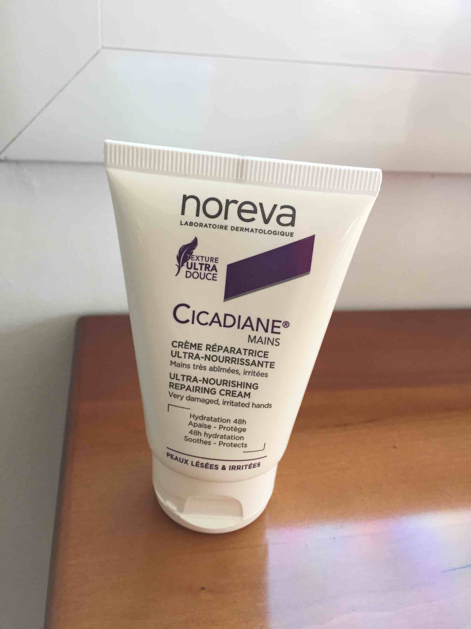 NOREVA - Cicadiane - Crème réparatrice ultra-nourrissante mains