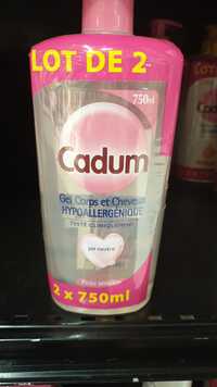 CADUM - Gel corps et cheveux hypoallergénique