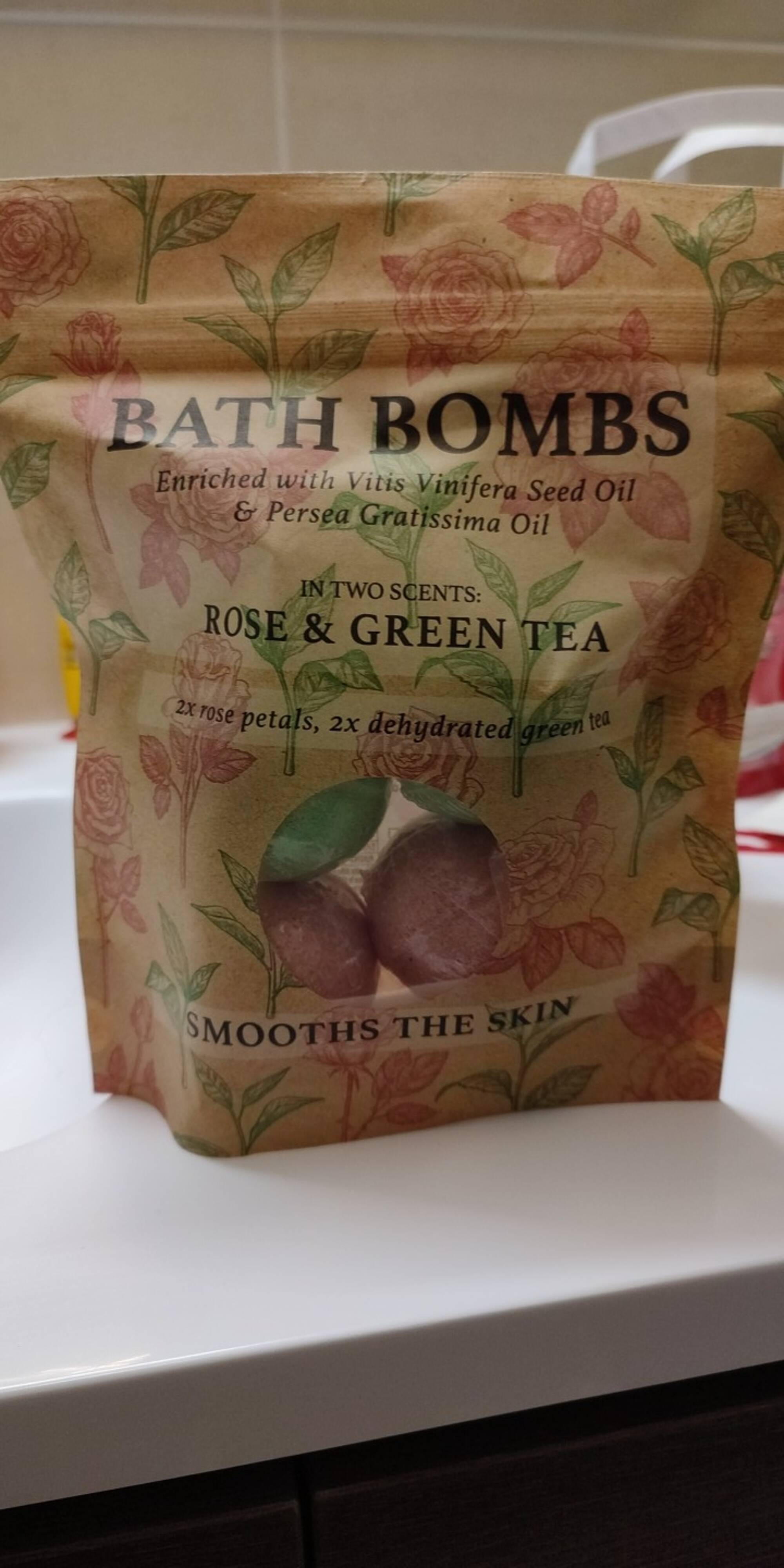 DAYES - Rose & Green tea - Bath bombs
