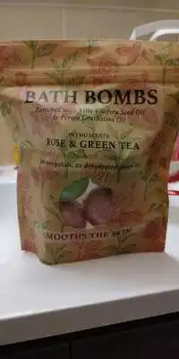 DAYES - Rose & Green tea - Bath bombs