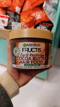 GARNIER - Fructis curls restoring - Cocoa butter hair food