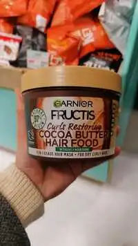 GARNIER - Fructis curls restoring - Cocoa butter hair food