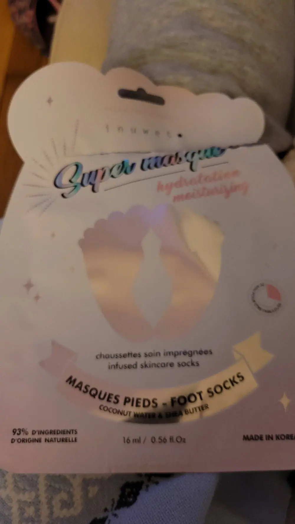 INUWET - Super masque - Masques pieds